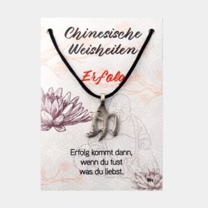 Anhänger Chinesische Weisheiten (große Karte) € 3,-/Stück VE=3/Set - Erfolg VE=3