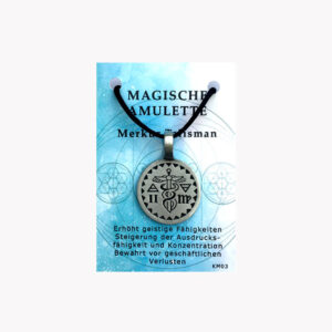 Kleine/Große GSK Zinn - Magische Amulette (kleine Karte) € 3,70/Stück VE=3/Set - Merkur Talisman VE=3