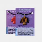 Edelstein Anhänger Schutzengel (kleine Karte) € 3,20/Stück VE=3/Set - Achat - Jungfrau VE=3