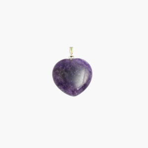 Anhänger Herz mit Öse ab € 1,69/Stück VE=3 - Anhänger Herz mit Öse groß Amethyst VE=3