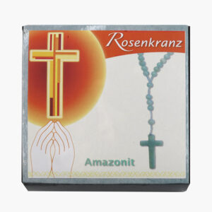 Edelstein Rosenkränze ab € 7,95/Stück VE=3 - Rosenkranz in GB Amazonit VE=3