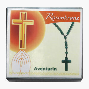 Edelstein Rosenkränze ab € 7,95/Stück VE=3 - Rosenkranz in GB Aventurin VE=3