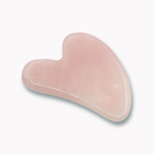 Gua Sha Massagestein in verschiedenen Steinsorten VE=5 ab € 4,50/Stück - Gua Sha Massagestein Rosenquarz VE=5