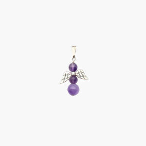 Anhänger mit Öse Glücksengel ab € 2,10/Stück VE=3 - Glücksengel mit Öse Amethyst VE=3