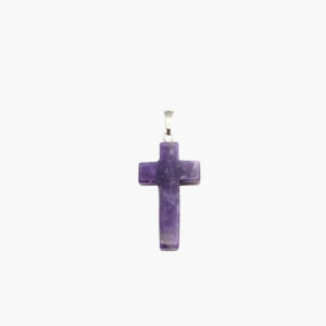 Anhänger Kreuz mit Öse ab € 2,70/Stück VE=3 - Kreuz mit Öse Amethyst VE=3