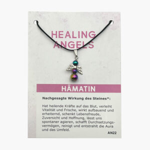 Anhänger Healing Angels Engel (große Karte) - 103-22 Healing Angels Hämatin AN22