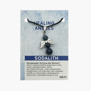 Kleine/Große GSK Anhänger Healing Angels mit Öse (kleine Karte) ab € 3,-/Stück VE=3/Set - Sodalith VE=3