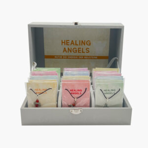 Kleine/Große GSK Anhänger Healing Angels mit Öse (kleine Karte) ab € 3,-/Stück VE=3/Set - Kleine Glückssteinkiste gefüllt mit 36 Stück