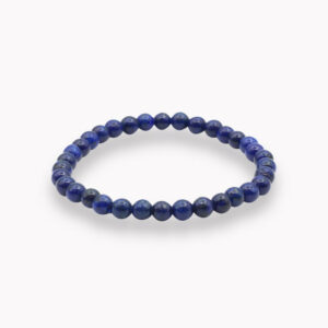 Edelstein Armband für Kinder zart Kugel 4 mm - 1716 Armband Kugel 4 mm Kinder Lapis Lazuli