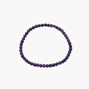 Edelstein Armband für Erwachsene zart Kugel 4 mm - 1785 Armband Kugel 4 mm Erwachsene Amethyst